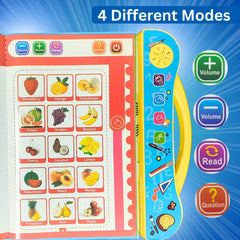 Bilingual English–Spanish Learning Book – Multifunction Educational Toy for Kids